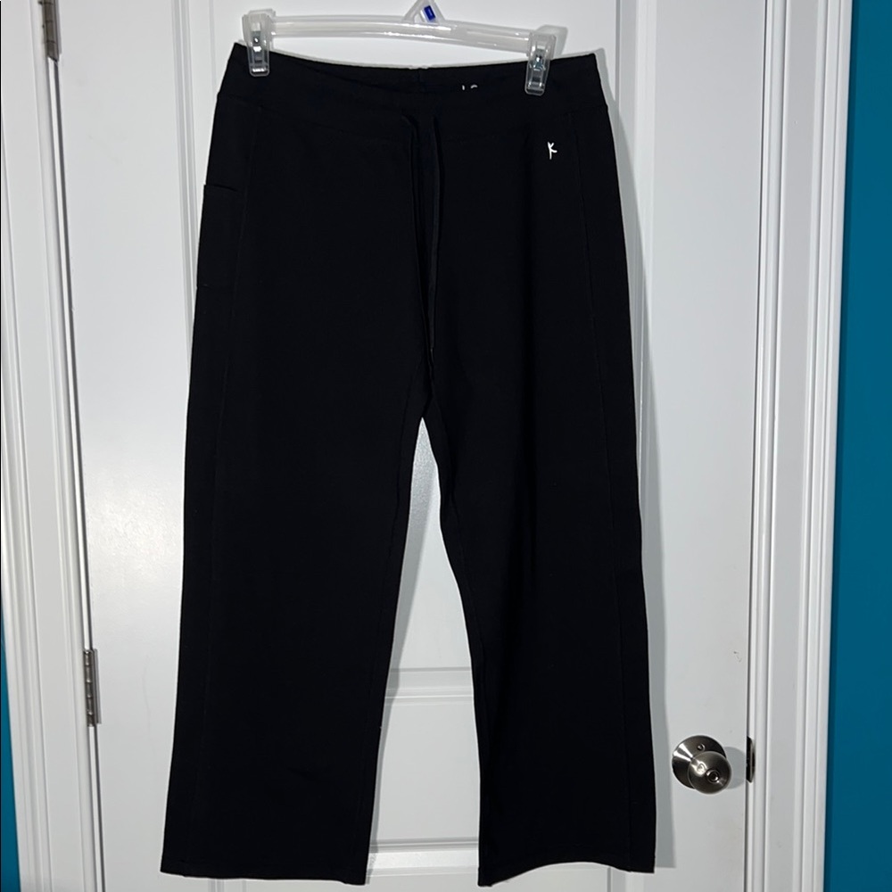 Danskin Now Black Sweatpants for Casual Comfort